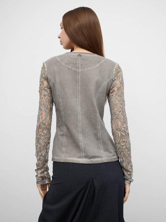 Cotton & Lace Cardigan 