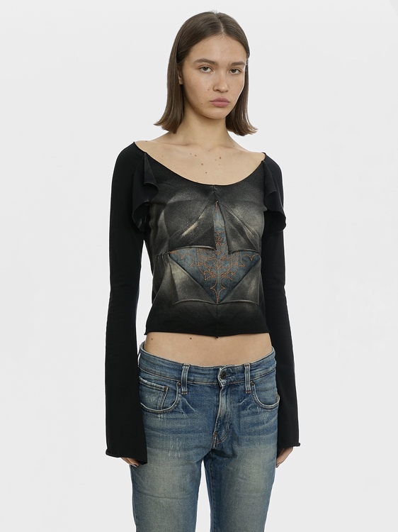 Andrew Mackenzie Patchwork Top 
