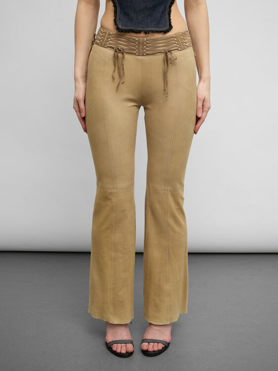 Plein Sud Suede Trousers 
