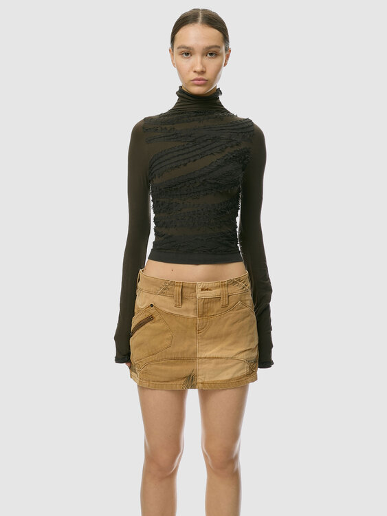Sarah Pacini Turtleneck Blouse 