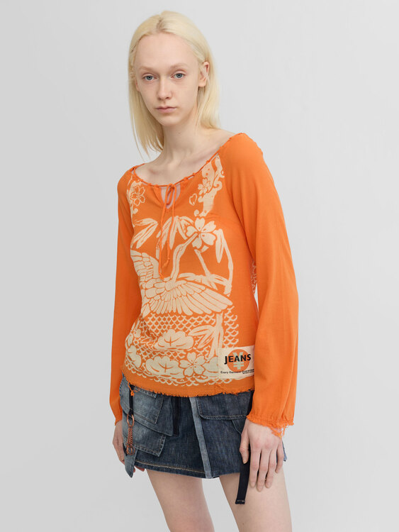 Michiko Koshino Light Cotton Blouse 