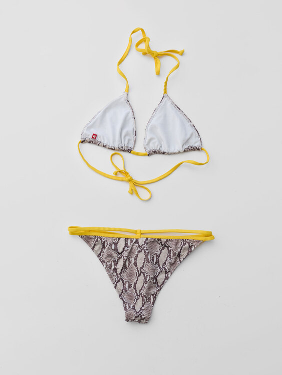 Miss Sixty Snake Print Bikini 