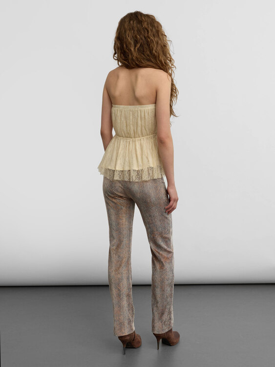 Plein Sud Strapless Top 