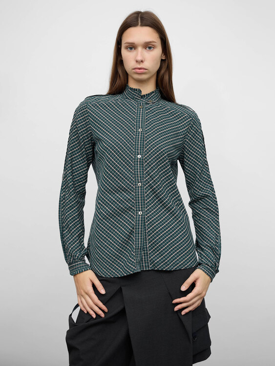 Veronique Branquinho Plaid Shirt 