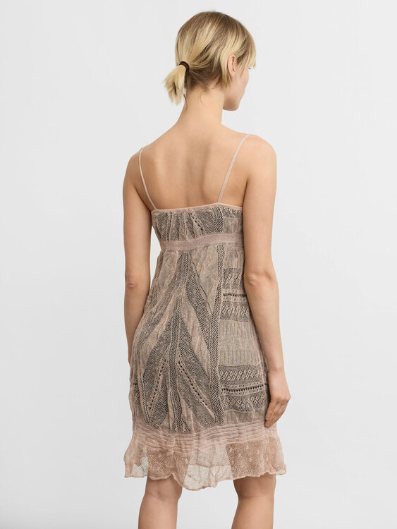Anna Molinari Open Knit Dress 