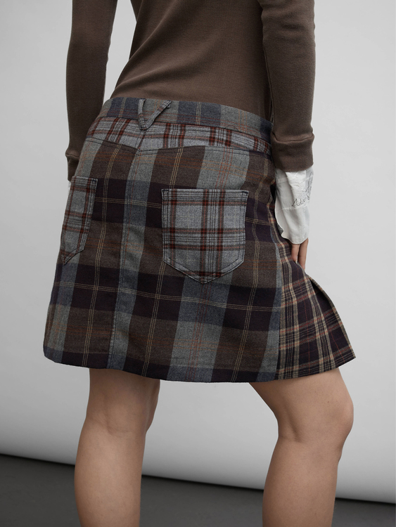 Nolita Tartan Mini Skirt 