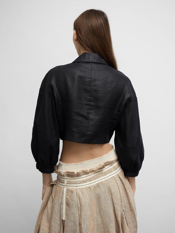 Morgan De Toi Cropped Blazer 