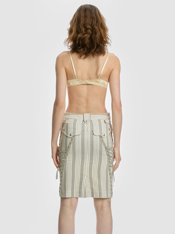 Faycal Amor Satin Bra 