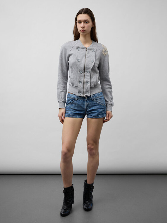 Galliano Sweatshirt Jacket 