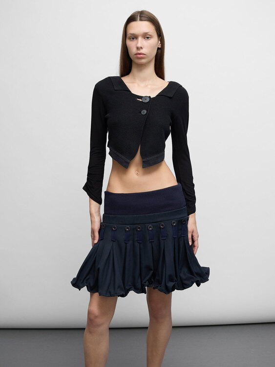 Cop Copine Cropped Cardigan 