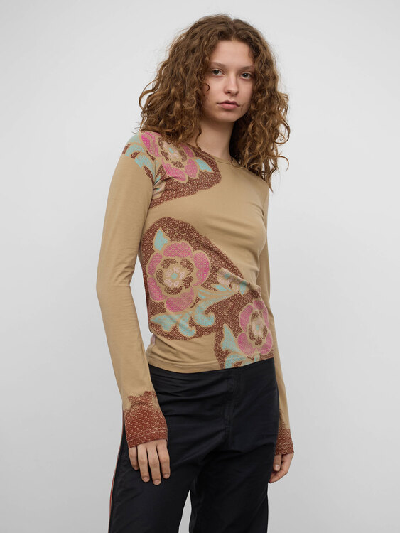 Michiko Koshino Long-sleeve Top 