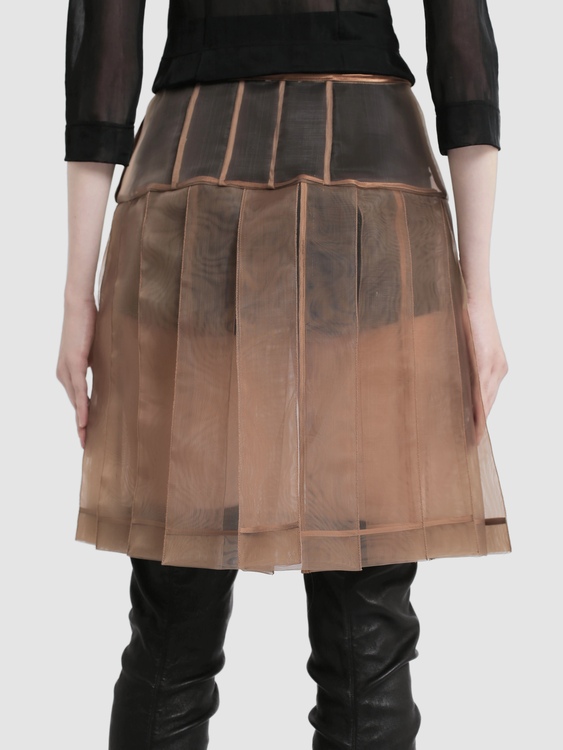 Miu Miu Crinoline Mesh Skirt 