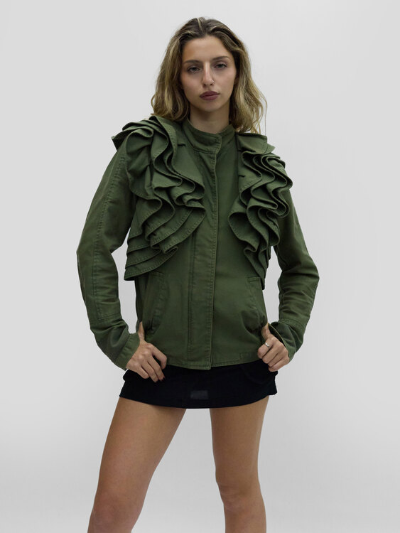 Valentino for GAP Ruffled Jacket 