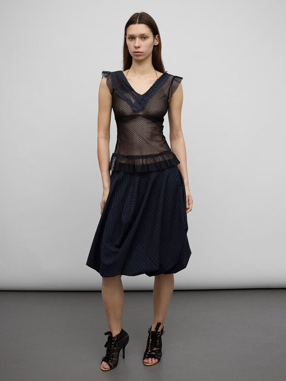 Michiko Koshino Asymmetrical Skirt 