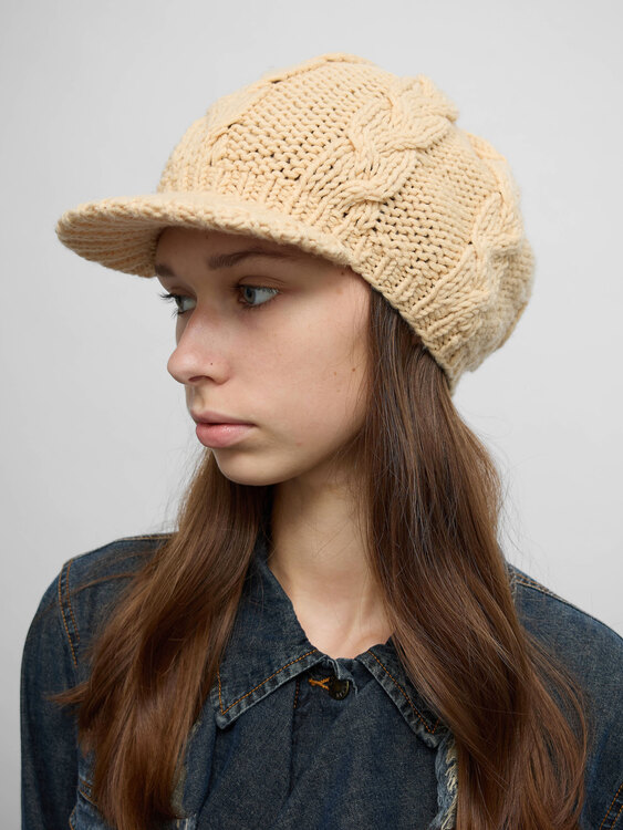 Gaultier Chunky Knit Hat 