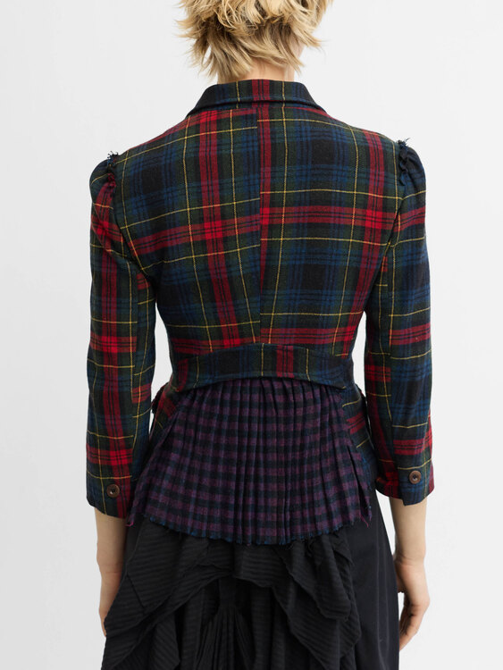 Hugo Boss Plaid Blazer Jacket 