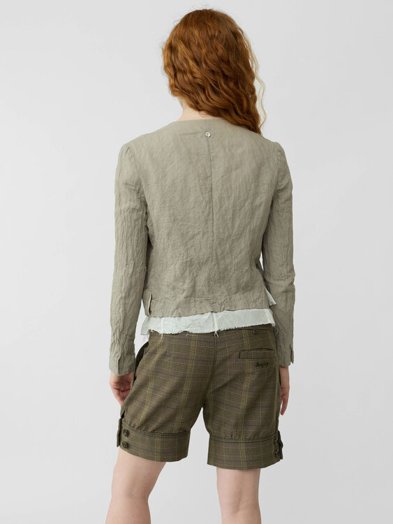 Acne Crinkle Effect Blazer 