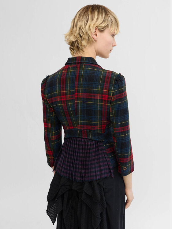 Hugo Boss Plaid Blazer Jacket 