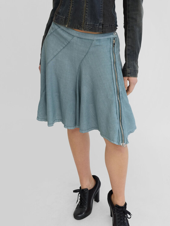 Michiko Koshino Linen Skirt 