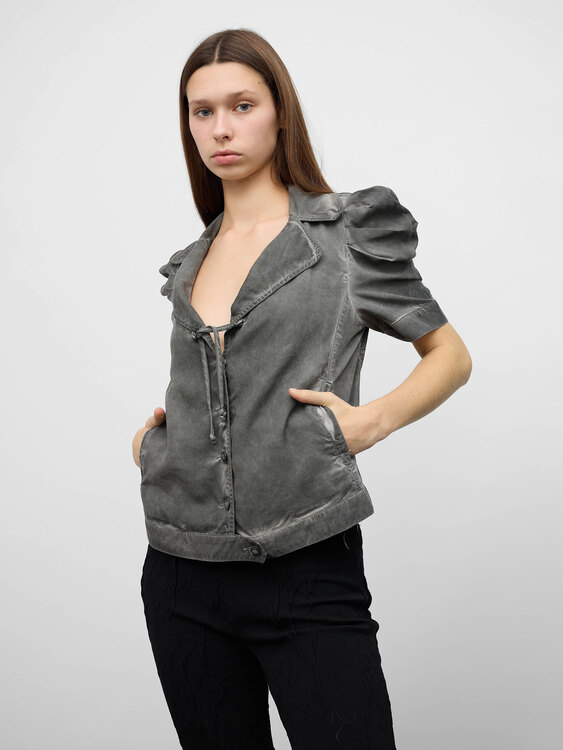 Cop Copine Acid Wash Shirt 