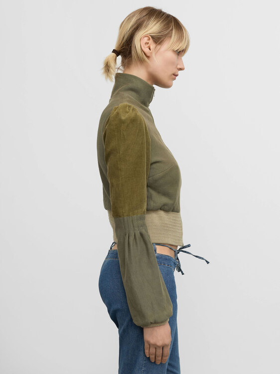Michiko Koshino Light Zip-Up Jacket 