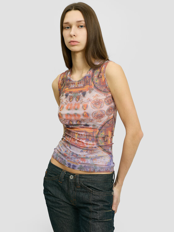 Plein Sud Mesh Top 