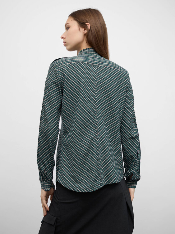 Veronique Branquinho Plaid Shirt 