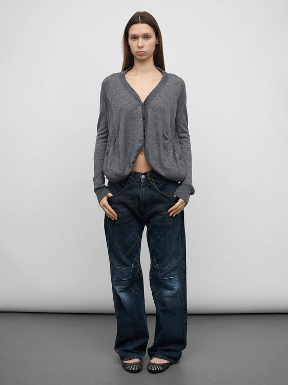 Michiko Koshino Distressed Jeans 