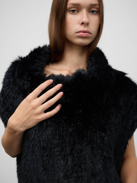Plein Sud Fur Vest 