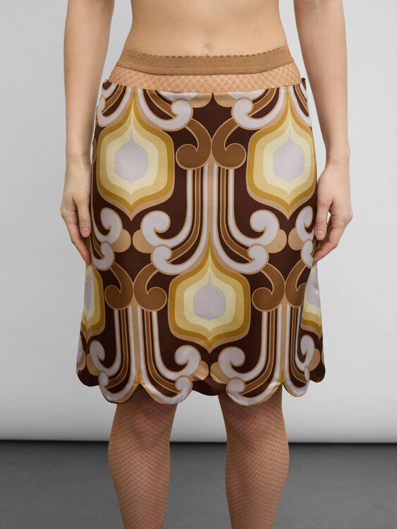 Miu Miu Silk Skirt 