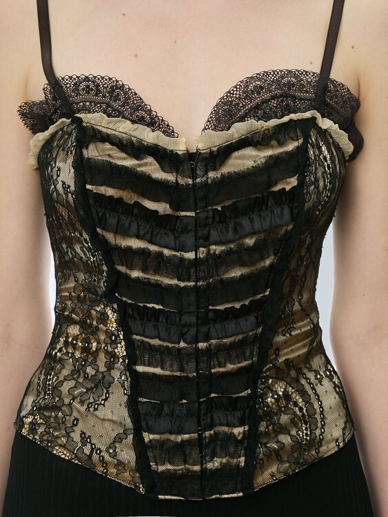 Morgan De Toi Lace Bustier 