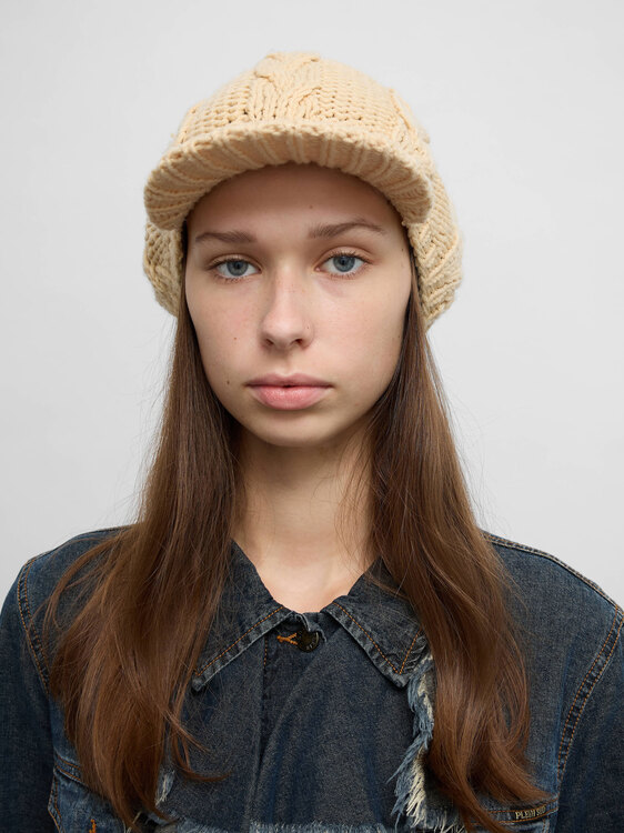 Gaultier Chunky Knit Hat 