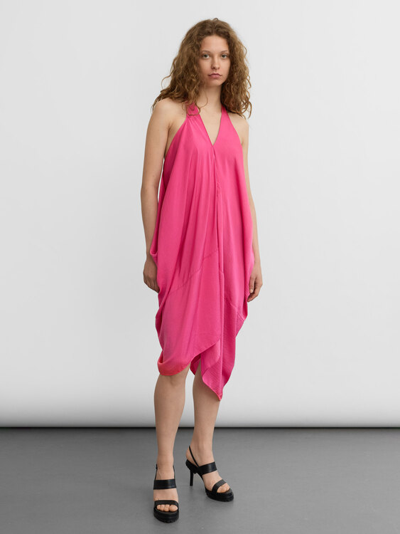 Acne Draped Midi Dress 