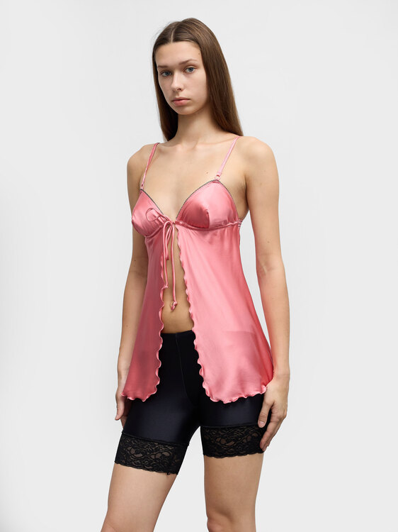 Diesel Pink Silk Top 
