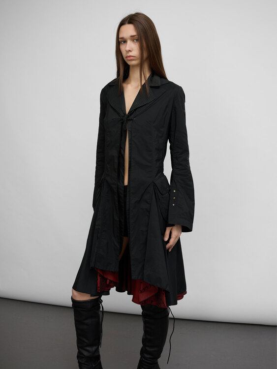 Blazer Style Shell Jacket 