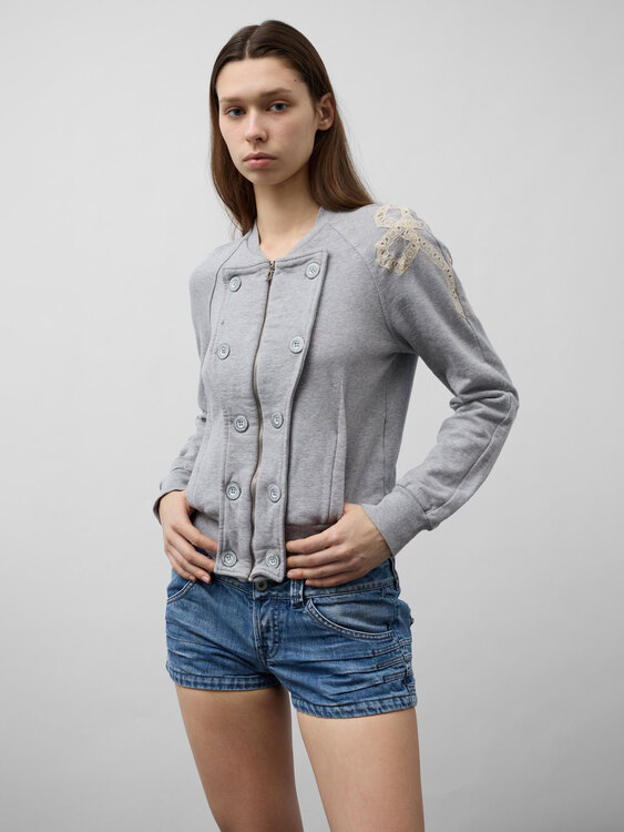 Galliano Sweatshirt Jacket 