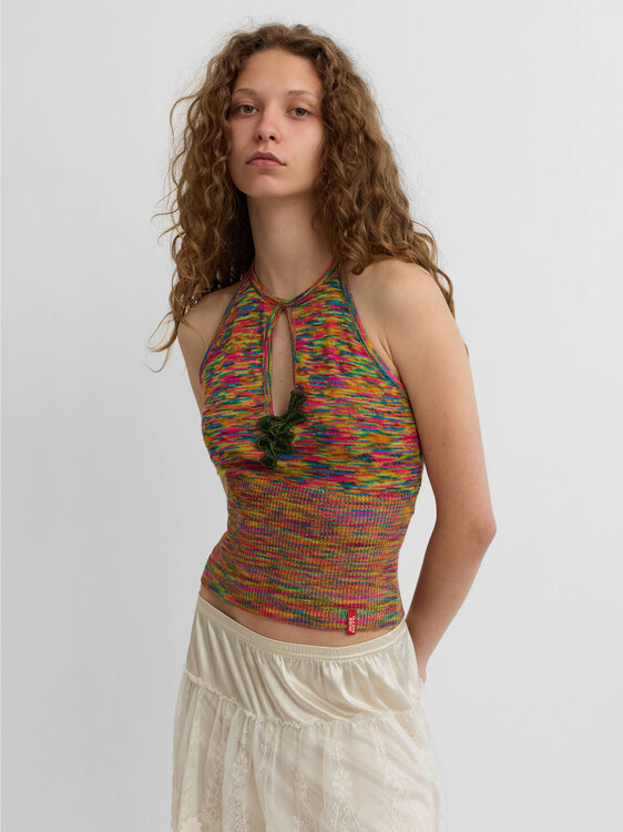 Miss Sixty Knitted Halter Top 