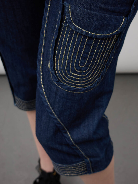 Tsumori Chisato Denim Capris 