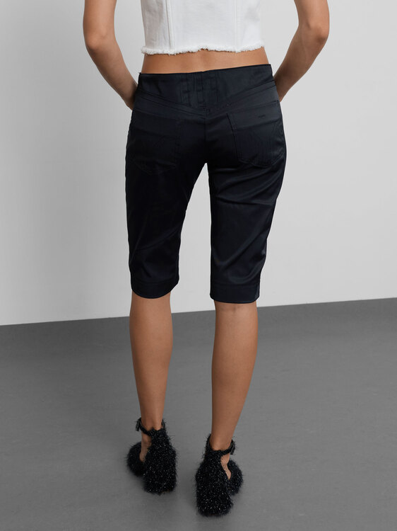Miss Sixty Satin Low Rise Shorts 
