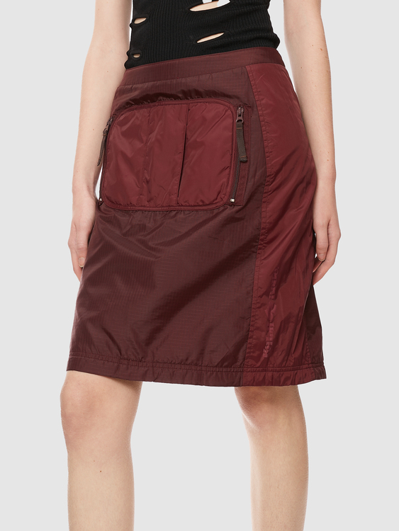 Killah Nylon Midi Skirt 