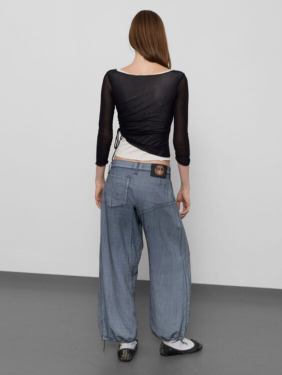 Michiko Koshino Wide-Leg Trousers 