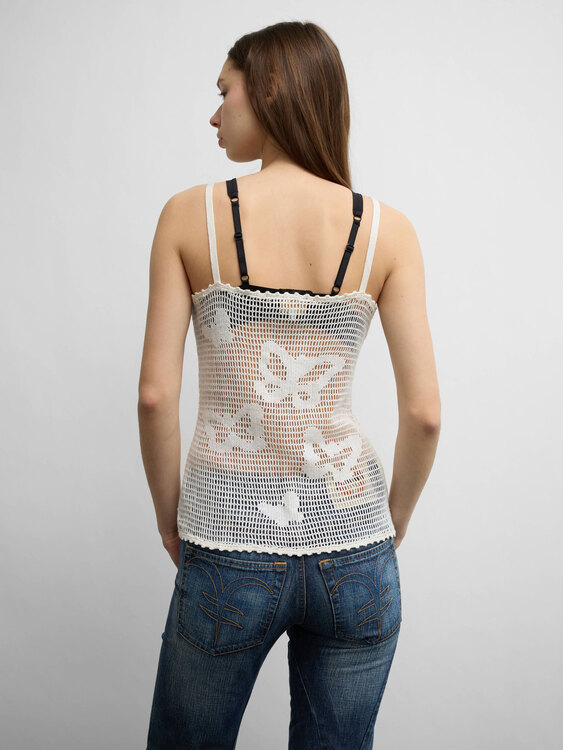 Dolce & Gabbana Crochet Camisole Top 