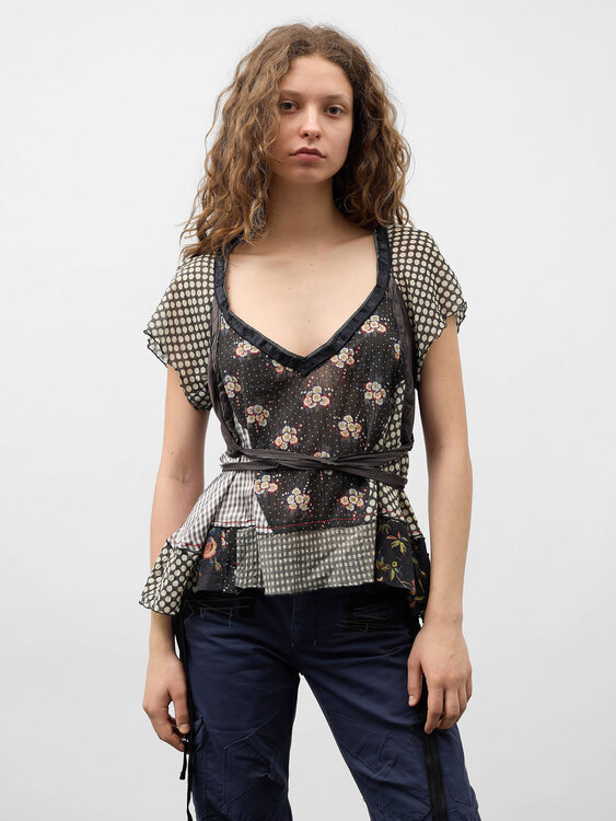 Girbaud Deconstructed Blouse 