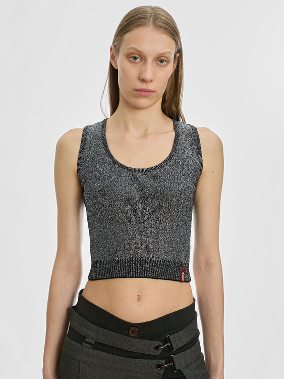 Miss Sixty Knit Lurex Top 