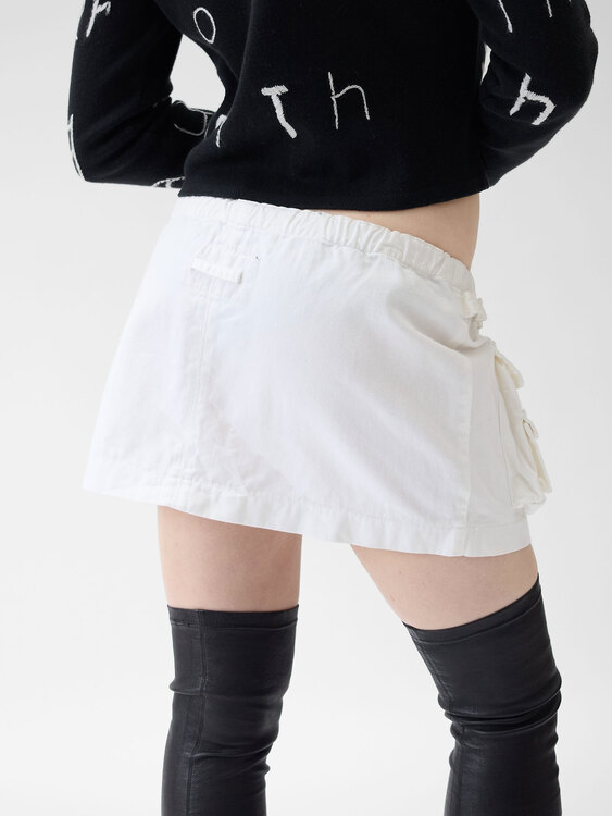 Gaultier Cargo Mini Skirt 