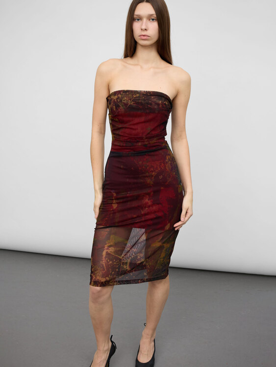 Plein Sud Mesh Dress 