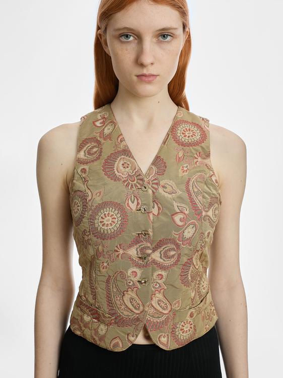 Plein Sud Paisley Vest 
