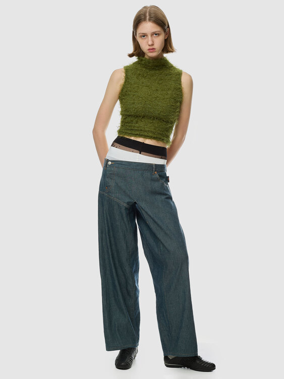Michiko Koshino Deconstructed Jeans 