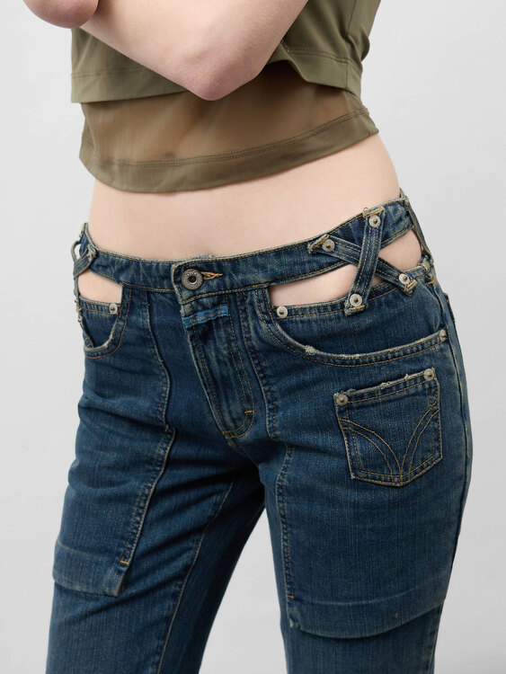 Dolce & Gabbana Deconstructed Jeans 