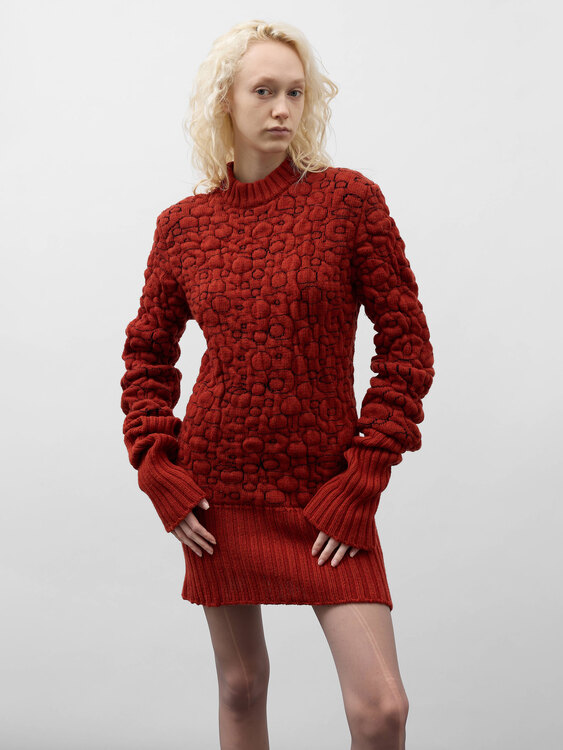 Andrew Mackenzie Knitted Dress 
